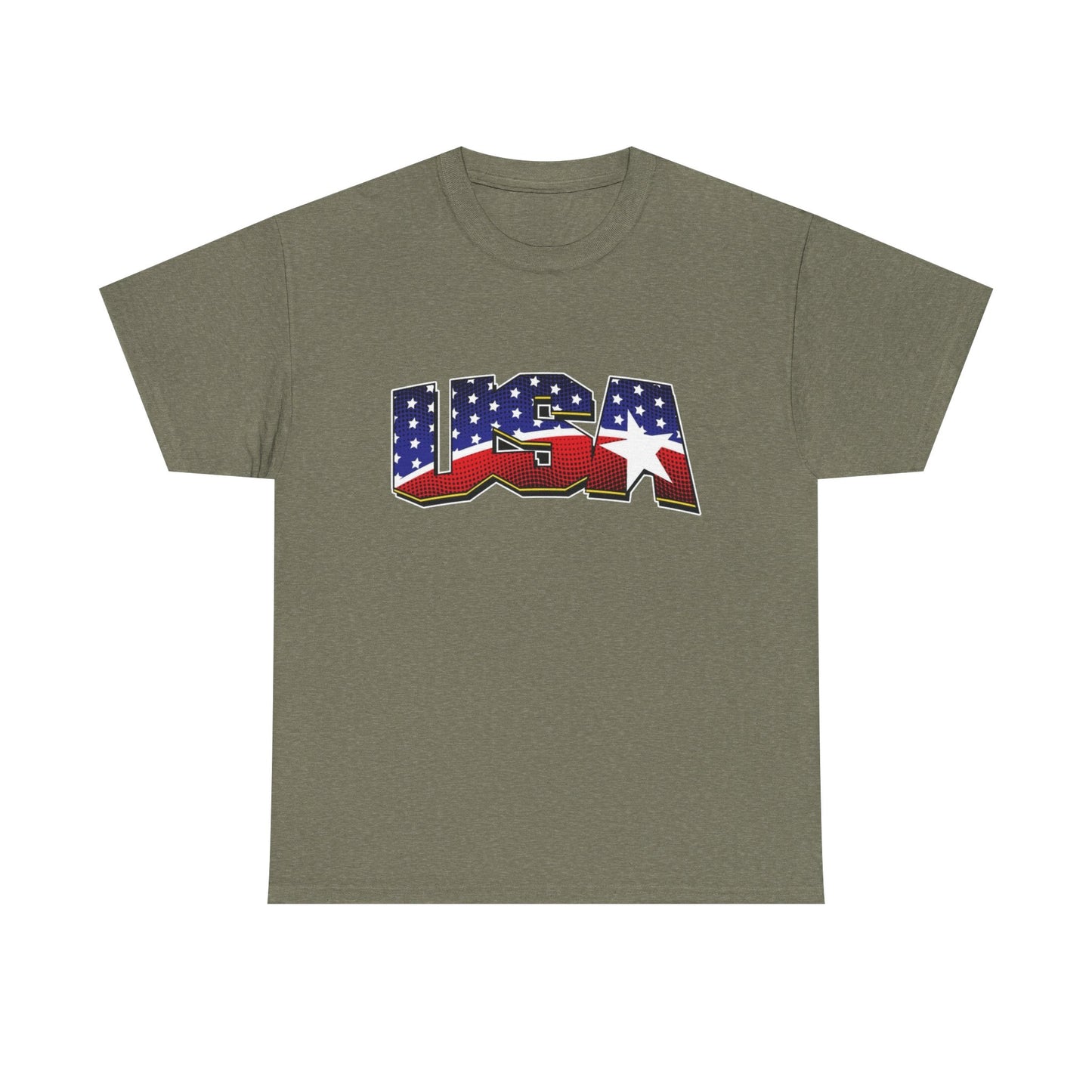 USA AMERICAN FLAG Graphic T Shirt Unisex NEW Heavy Cotton Tee