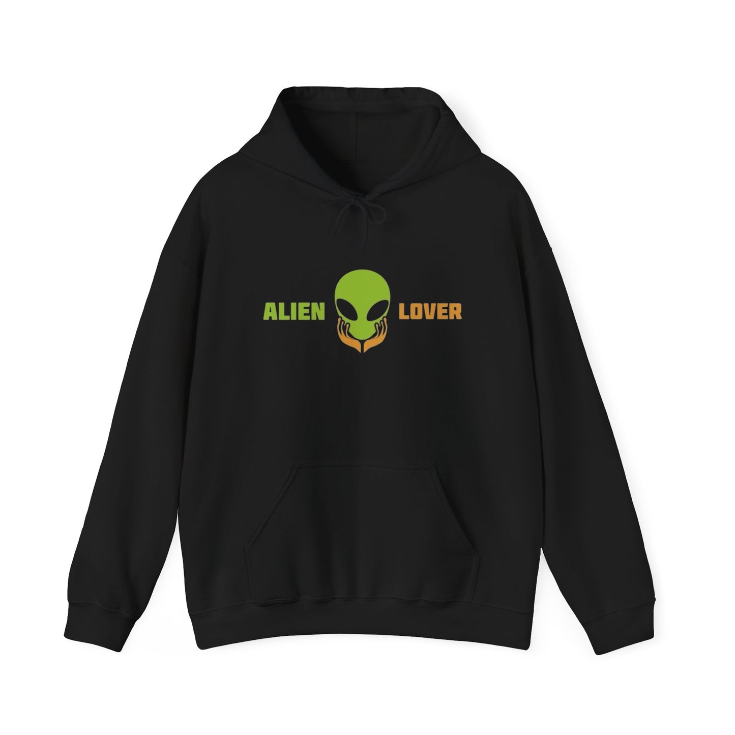 Alien Lover Graphic Hoodie Unisex Heavy Blend™ Hooded Sweatshirt