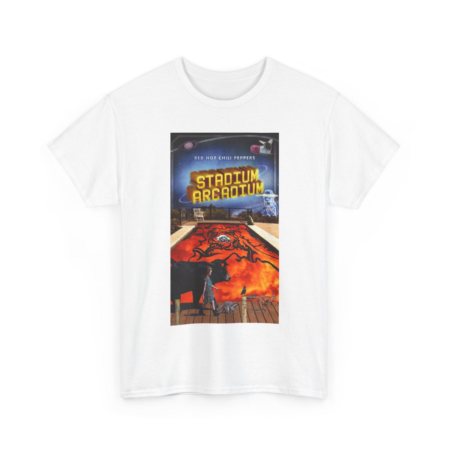 Red Hot Chili Peppers shirt vintage art I design California retro Unisex Heavy