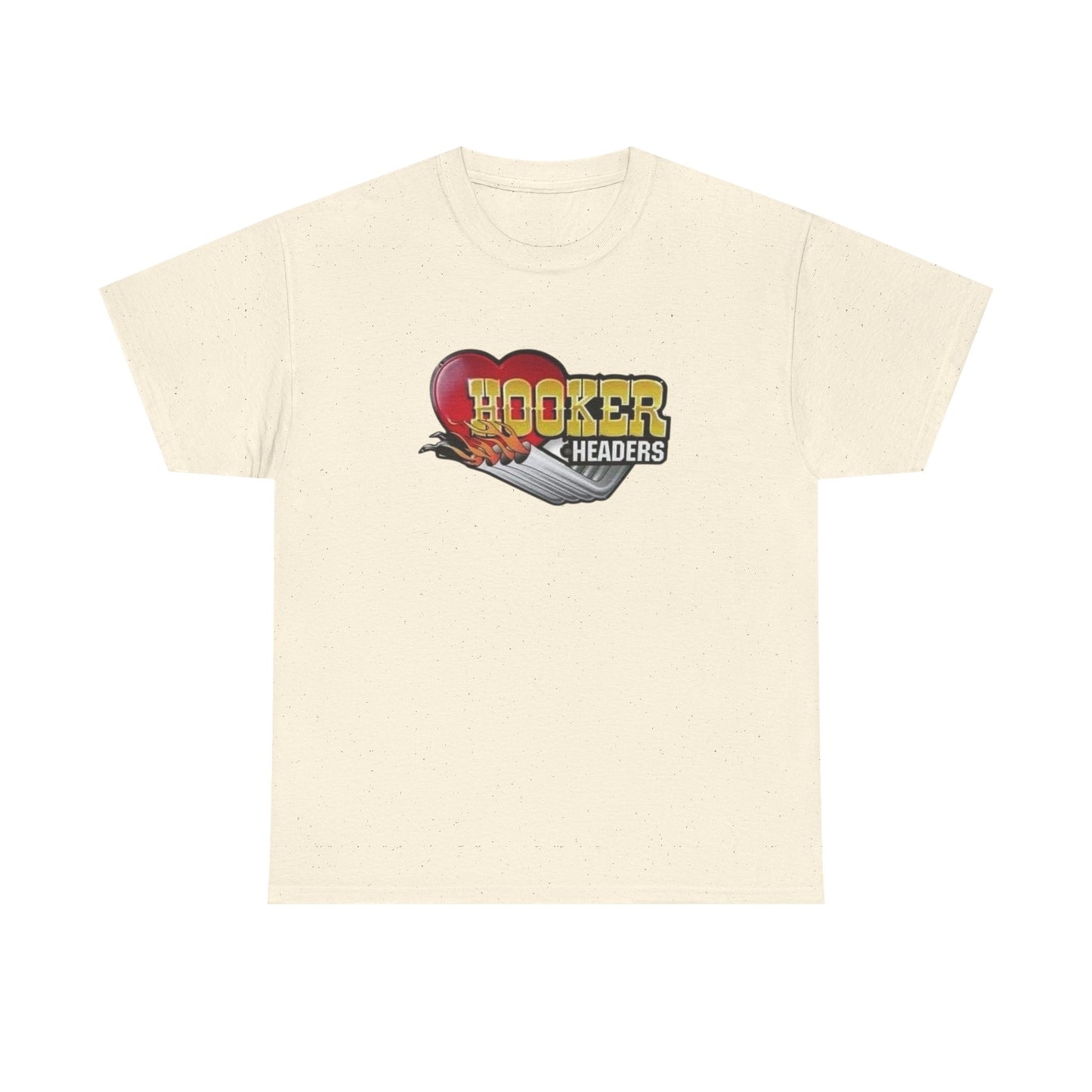 Hooker Headers T Shirt Graphic Muscle Car Unisex Heavy Cotton Tee NEW GIFT