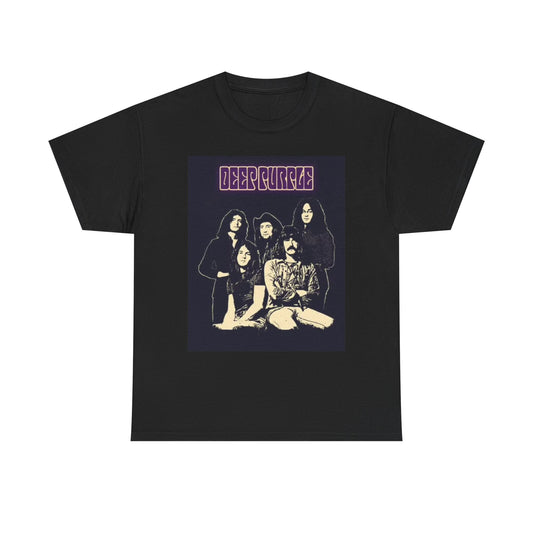 Deep Purple Graphic T Shirt 70s Rock Band Merch Vintage Unisex Heavy Cotton Tee