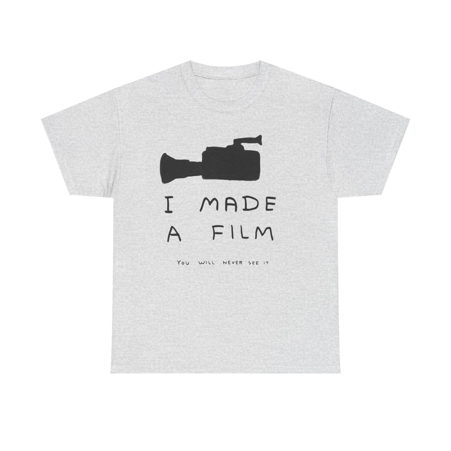 I Made A Film Funny T Shirt Graphic Unisex Heavy Cotton Tee NEW GIFT