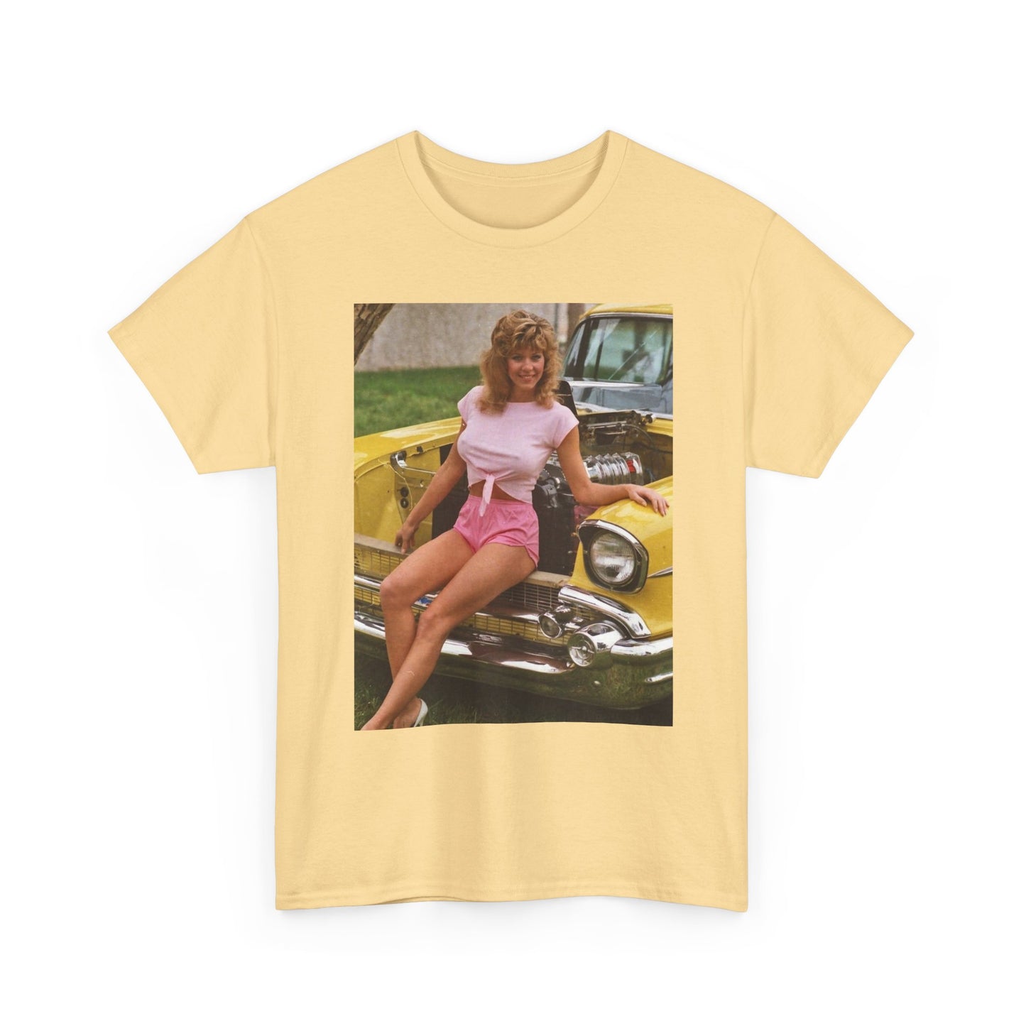 Car Model 70s Vintage Graphic T Shirt S-5XL NEW Unisex Cotton Tee