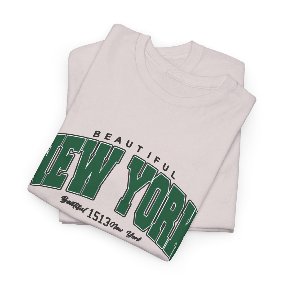 Beautiful New York Graphic T Shirt Men's Heavy Cotton Tee