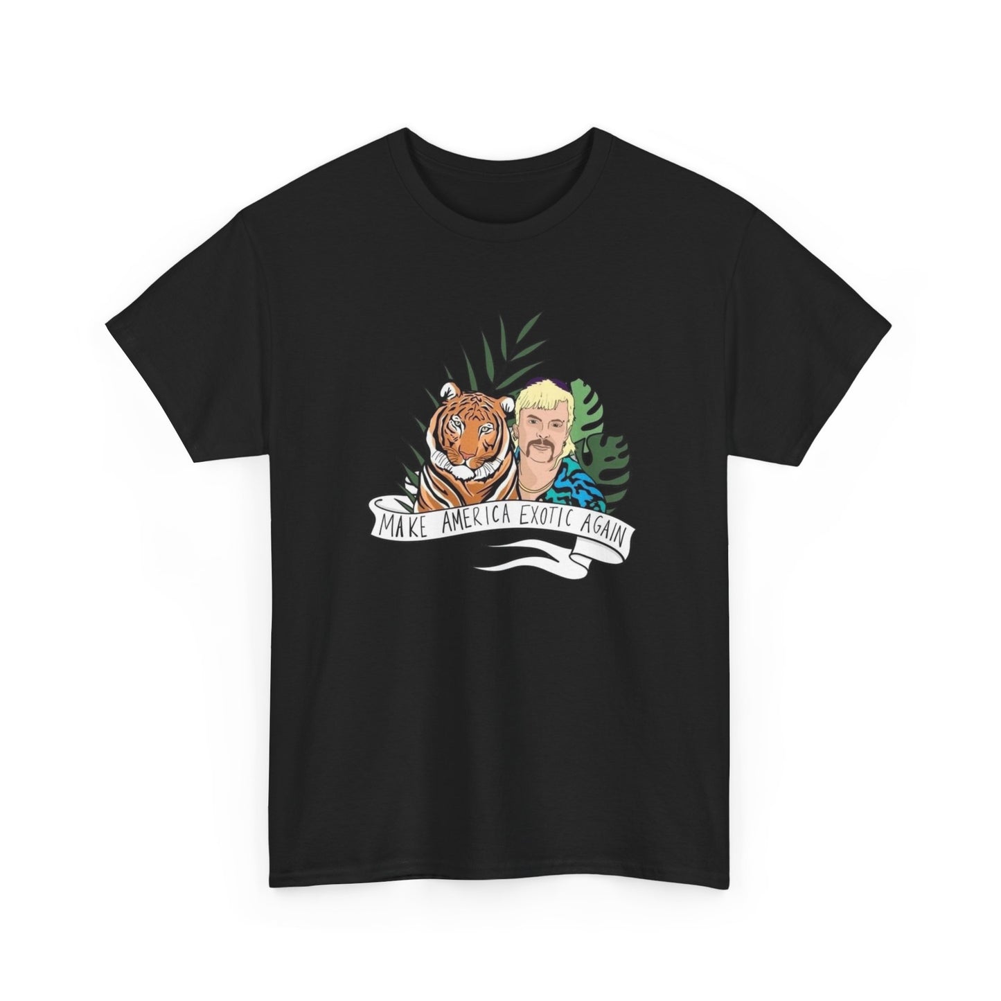 Joe Exotic Funny Graphic T Shirt Unisex Heavy Cotton Tee