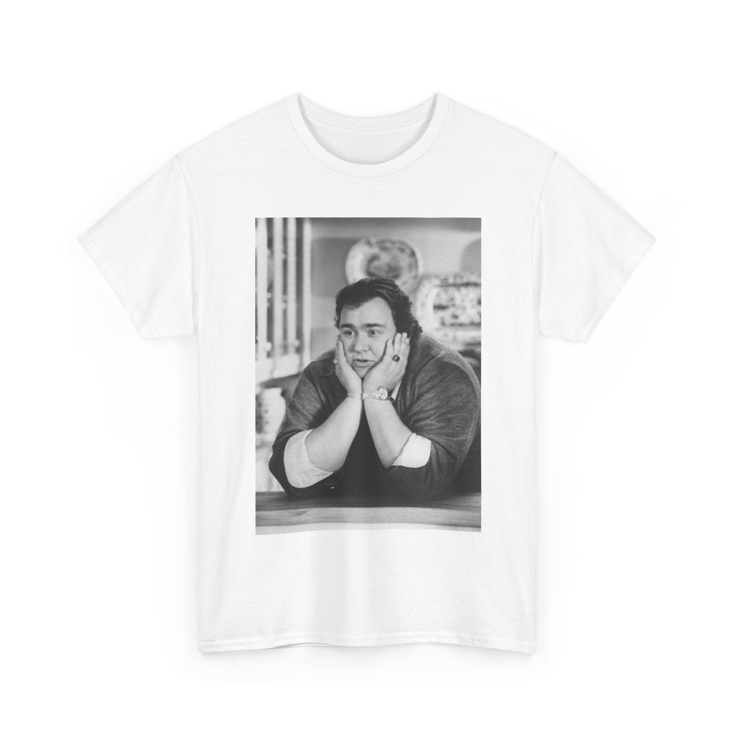 John Candy Tshirt Vintage Movie Star Comedian uncle buck Unisex Heavy Cotton Tee