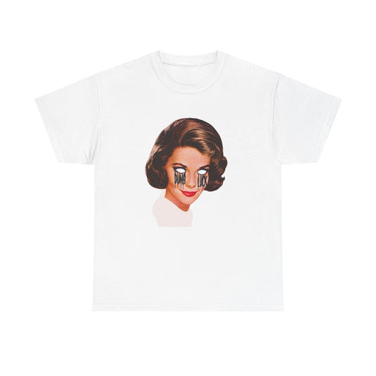 Dumb Luck Graphic T-Shirt Women's Heavy Comfy Cotton Tee