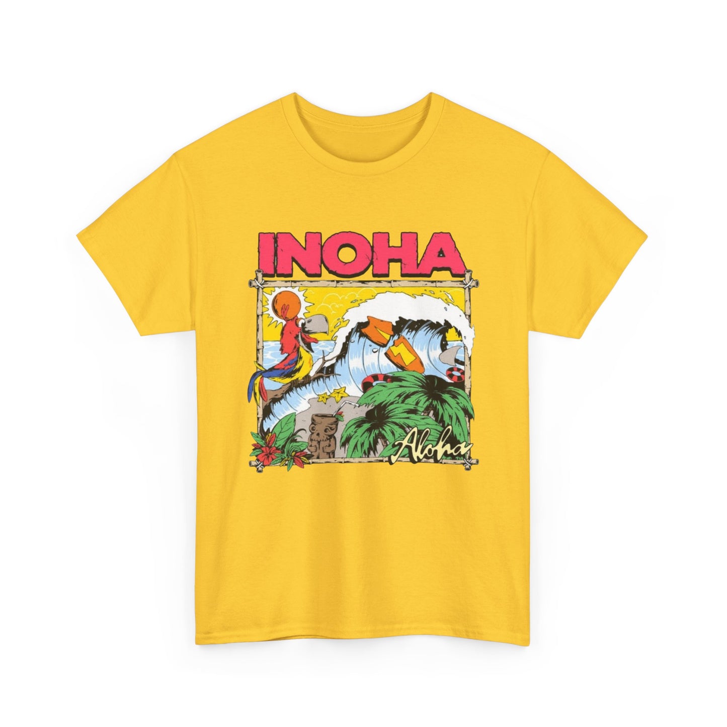 Aloha Graphic T Shirt ADULT NEW Unisex Heavy Cotton Tee