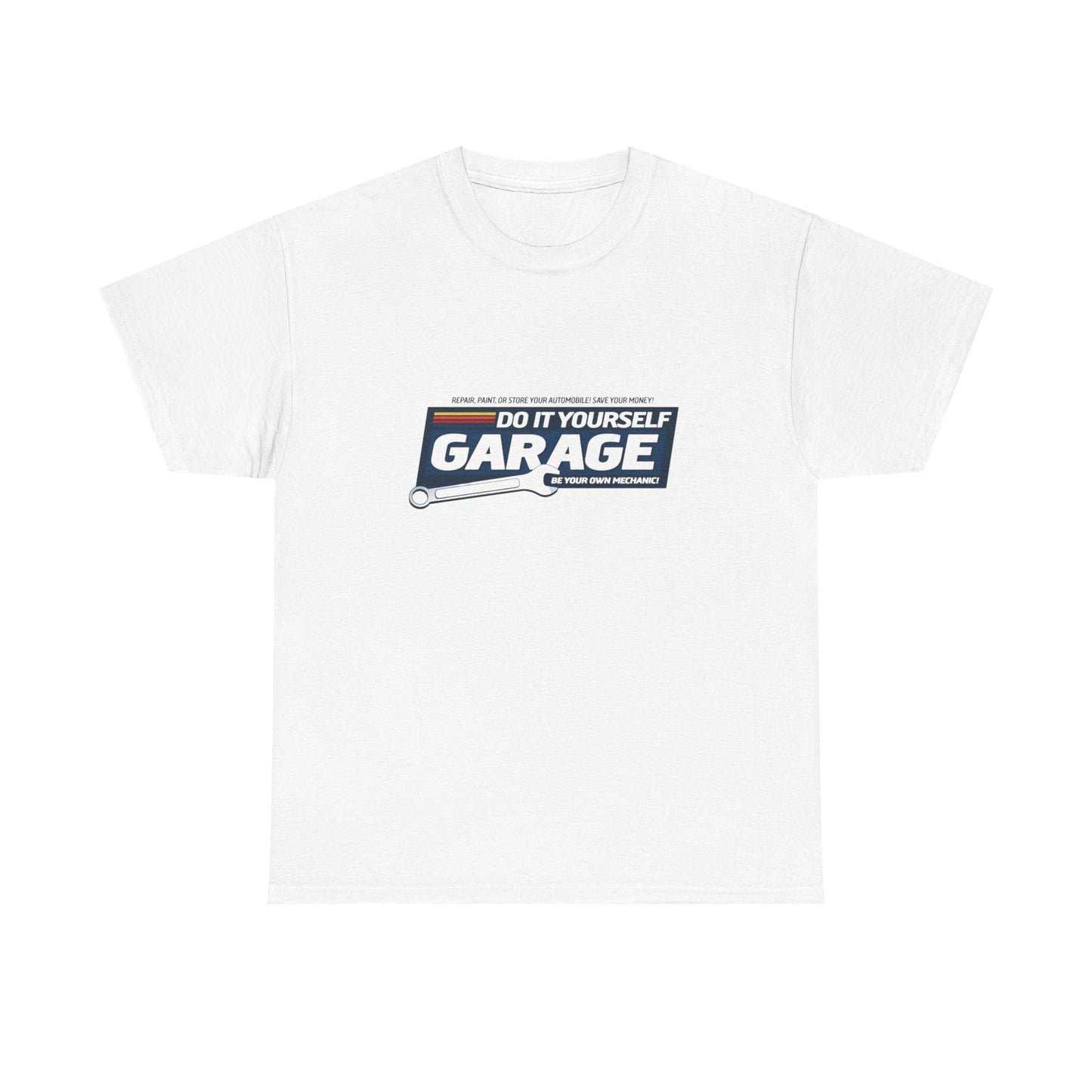 Do It Yourself Garage Graphic T Shirt Unisex Heavy Cotton Tee
