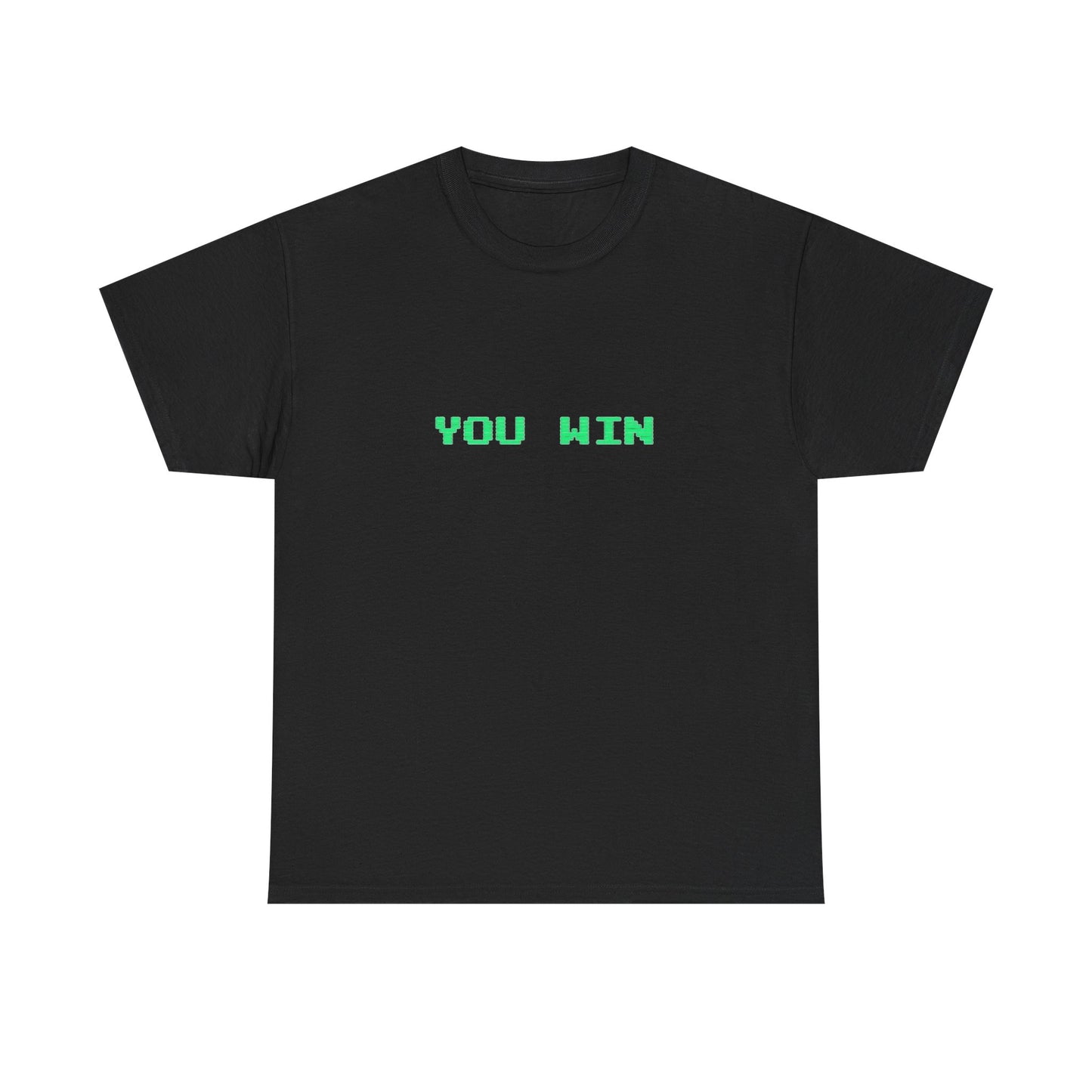 You Win Vintage Gaming Arcade Graphic T Shirt Unisex Heavy Cotton NEW Tee