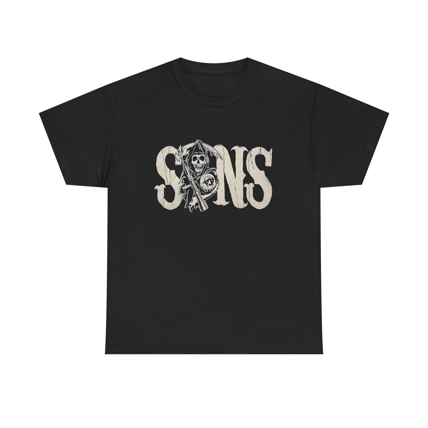 Sons Of Anarchy Graphic T Shirt NEW ADULT Unisex Heavy Cotton Tee