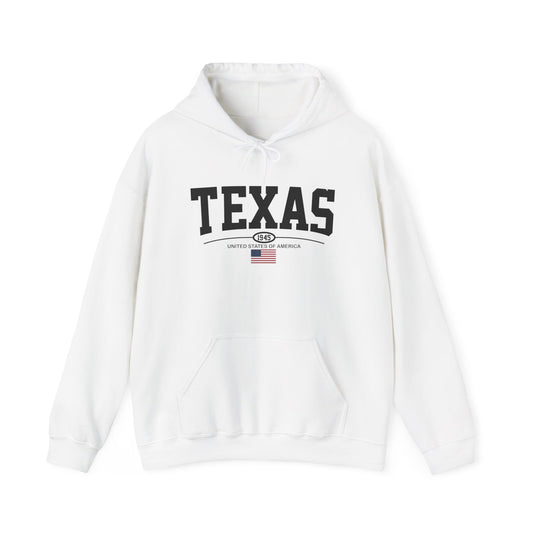 Texas USA Flag Graphic Hoodie NEW Heavy Blend™ Hooded Sweatshirt