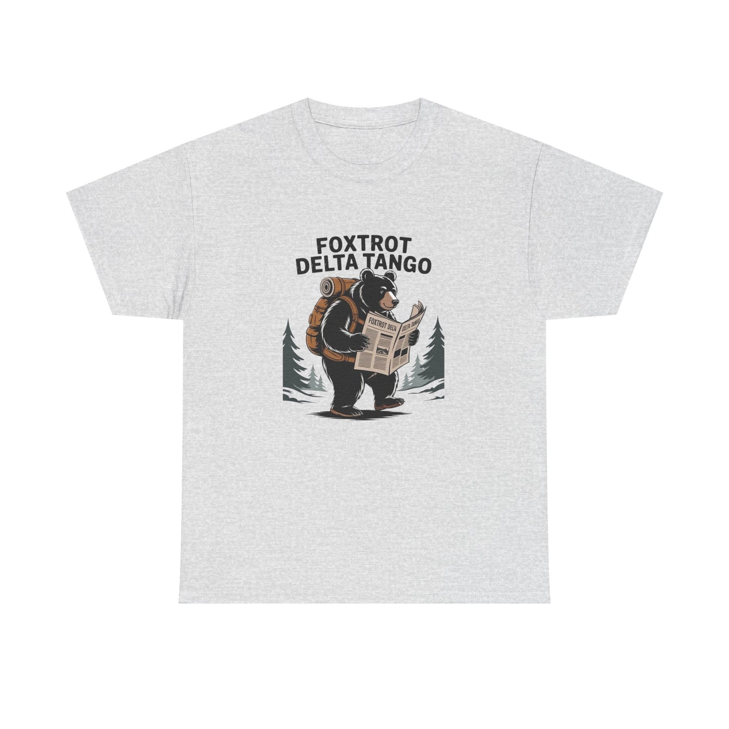 Foxtrot Delta Tango Graphic T Shirt Unisex Heavy Cotton Tee