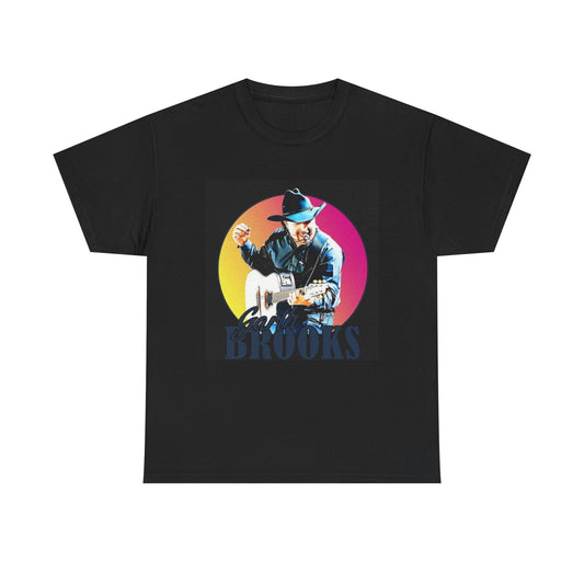 Garth Brooks Tshirt Retro Country Short Sleeve Unisex Neon Moon Tee New Merch