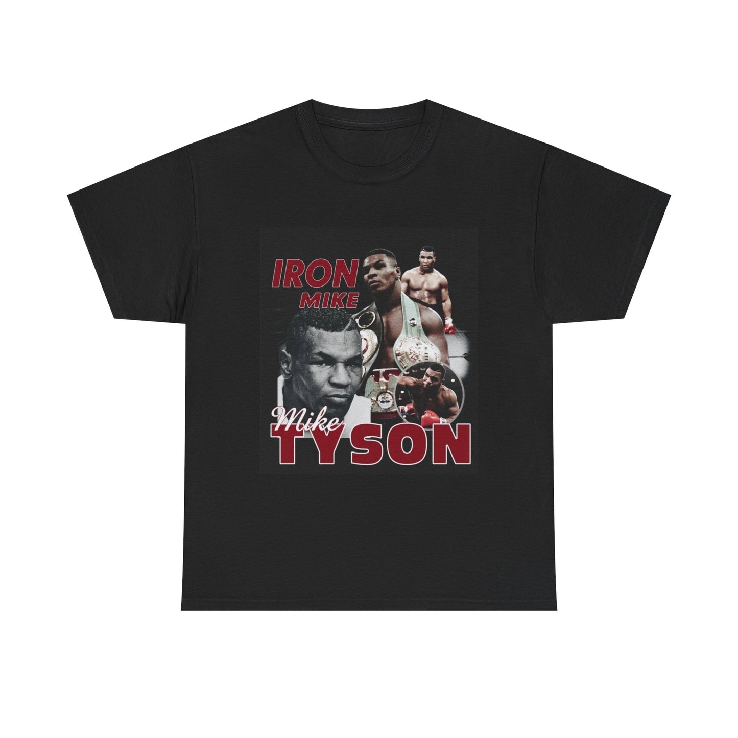 Mike Tyson T-shirt vintage iron mike boxing UFC Vegas retro Unisex Heavy Cotton