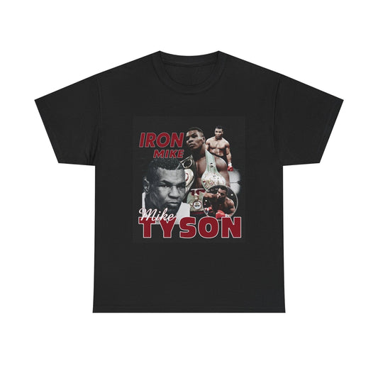 Mike Tyson T-shirt vintage iron mike boxing UFC Vegas retro Unisex Heavy Cotton