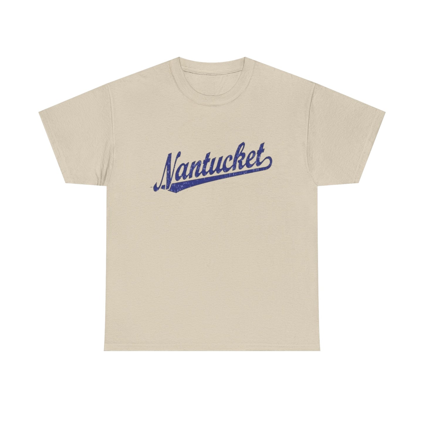 Nantucket Baseball Logo Vintage Graphic T Shirt NEW ADULT
