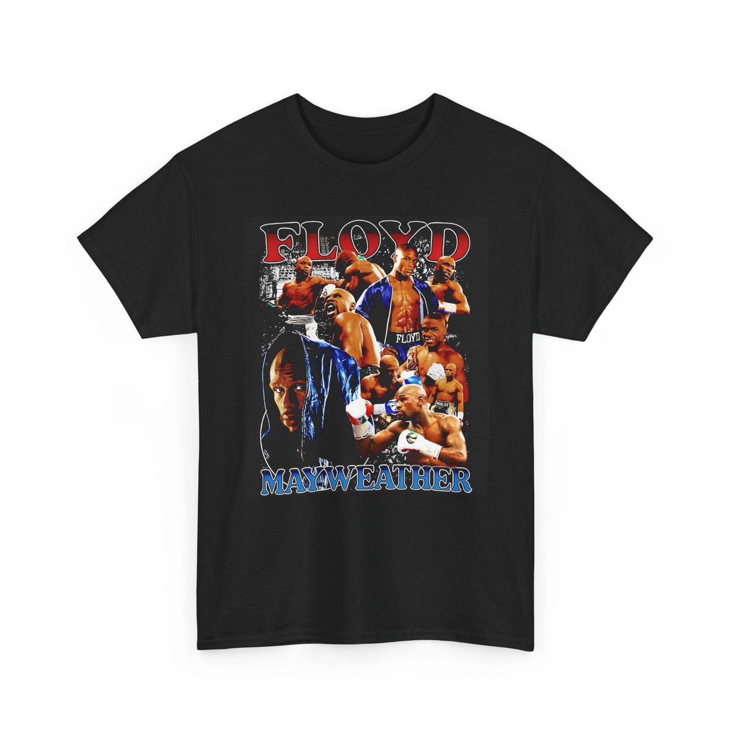 Floyd Mayweather Graphic T Shirt Vintage Boxing Retro Unisex Heavy Cotton Tee