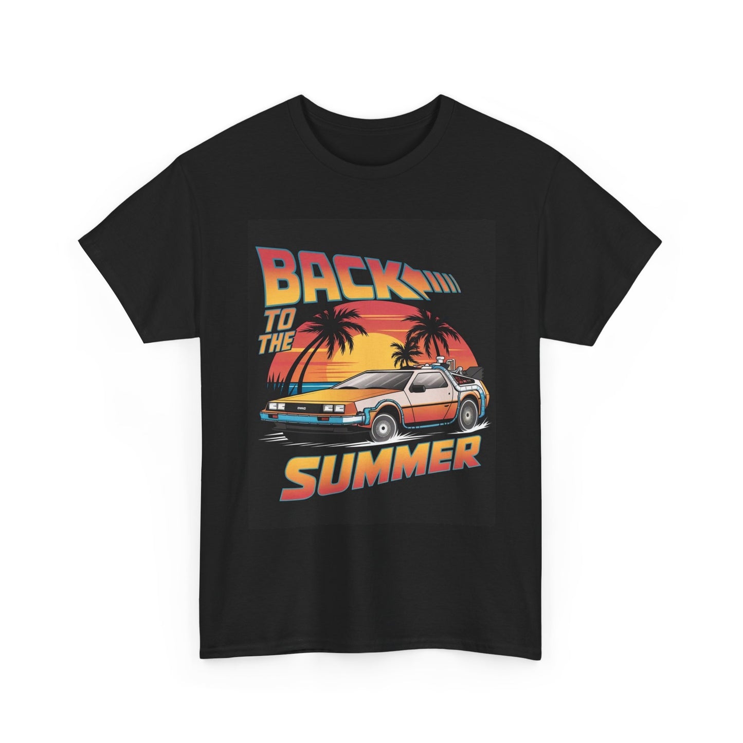 Back To The Summer Funny Graphic T Shirt NEW Cotton Tee Gift
