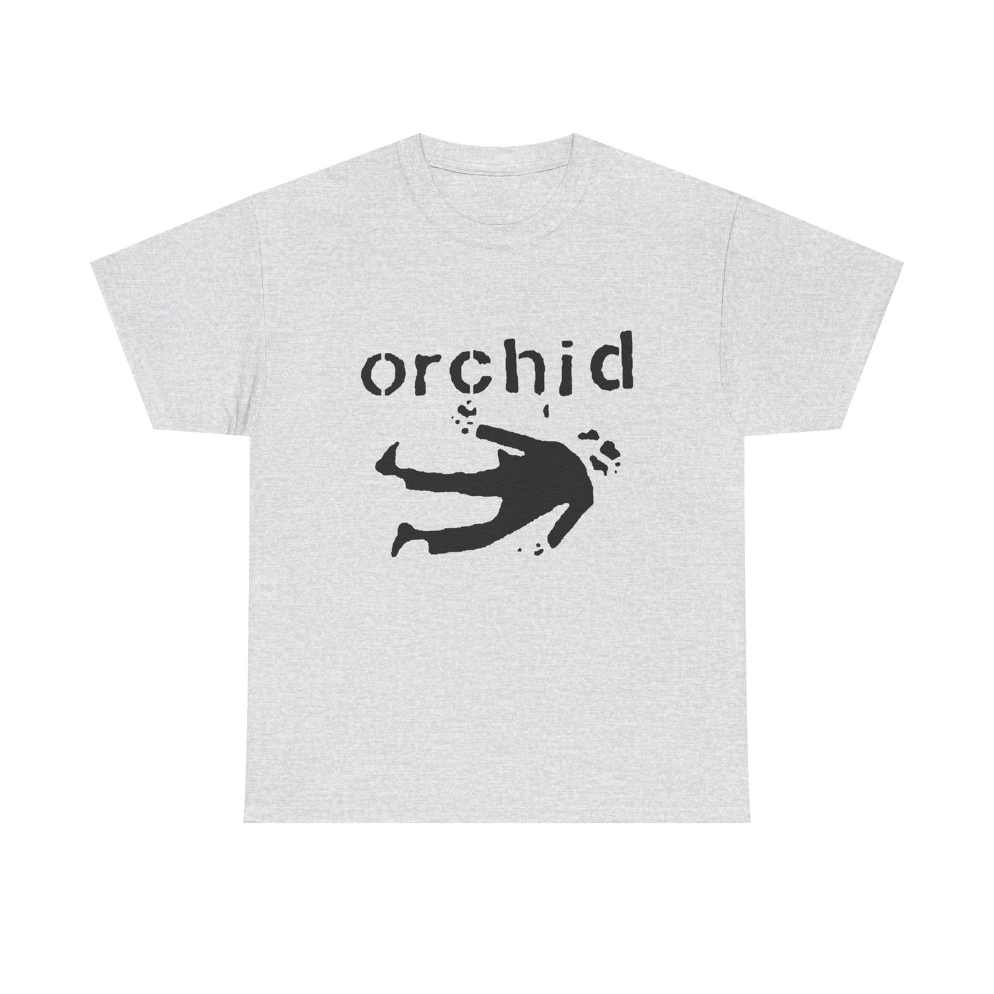 Orchid Graphic T Shirt Unisex Heavy Cotton Tee