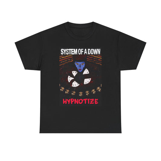 System Of A Down Graphic T Shirt Vintage Hypnotize Unisex Heavy Cotton Tee