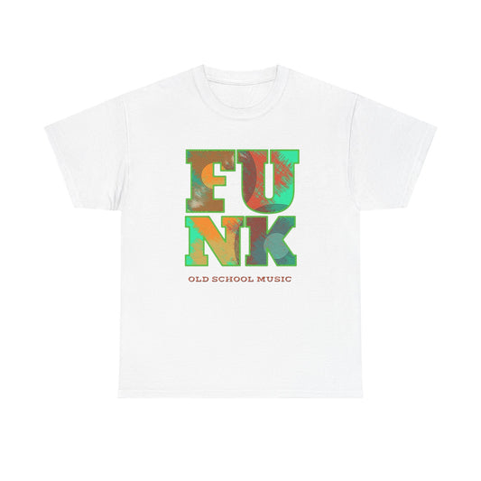Funk Old School Music Graphic T Shirt NEW GIFT Unisex Heavy Cotton Tee
