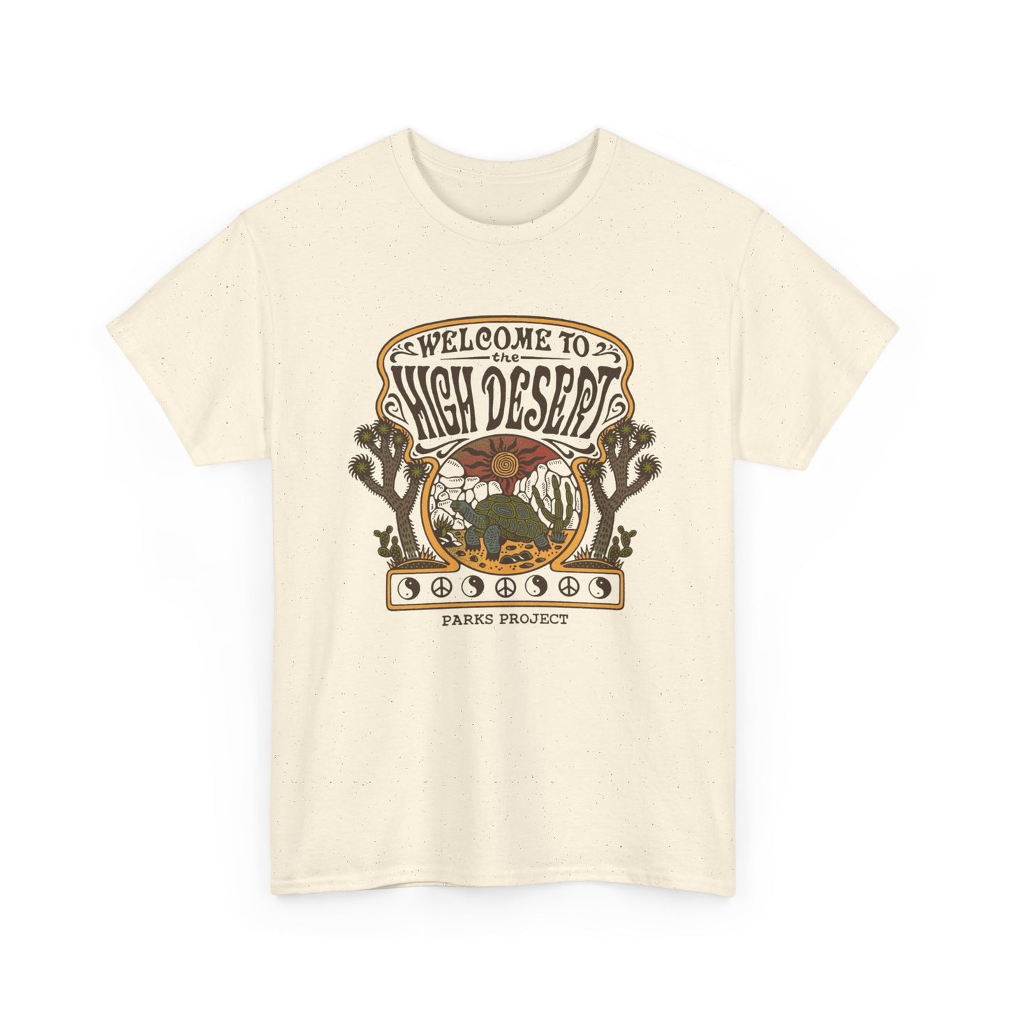 Welcome To The High Desert Graphic T Shirt NEW Adult Regular Heavy Cotton Tee
