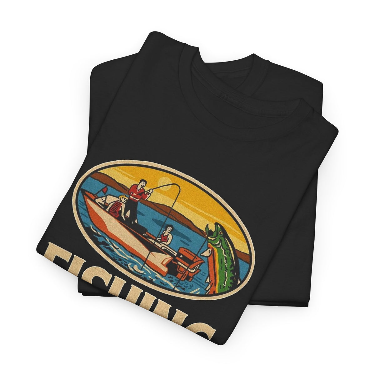 Fishing Clubs California Graphic T-Shirt Men's Graphic Tee