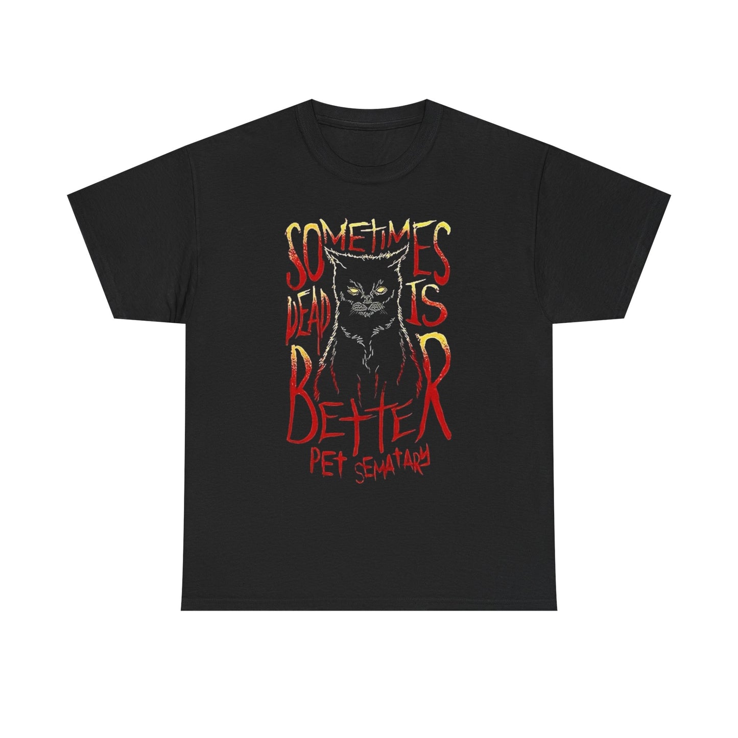 Pet Sematary Vintage Horror T Shirt Unisex Heavy Cotton Tee