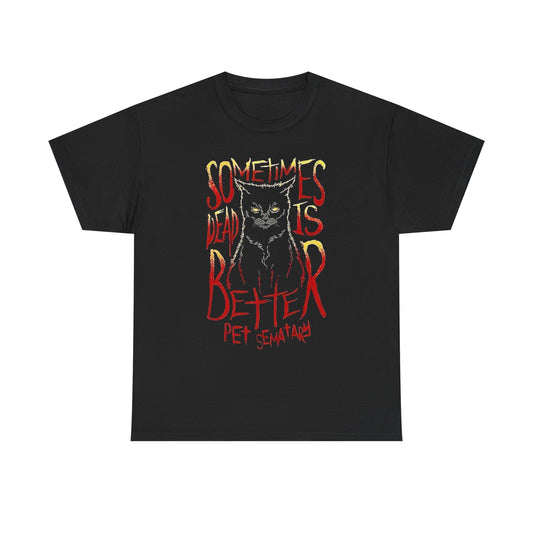 Pet Sematary Vintage Horror T Shirt Unisex Heavy Cotton Tee