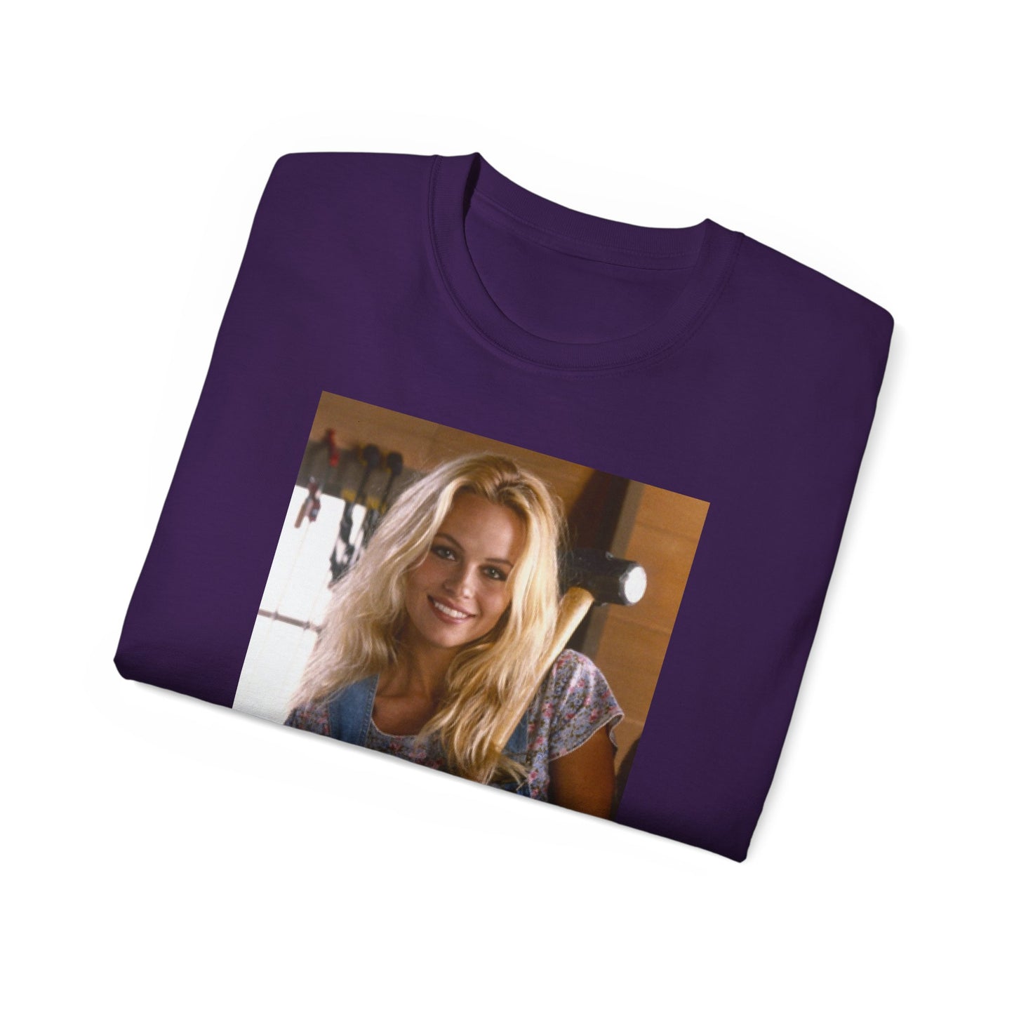 Pam Anderson playboy tool time 90s vintage Unisex Ultra Cotton Tee