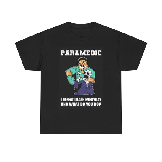 Paramedic Emt Shirt Funny Graphic Hospital Nurses Unisex Heavy Cotton Tee