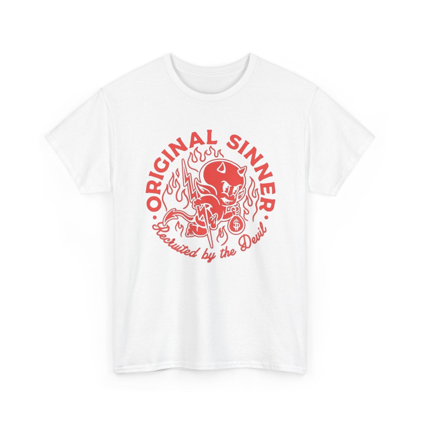 Original Sinner Graphic T Shirt NEW ADULT TEE VINTAGE