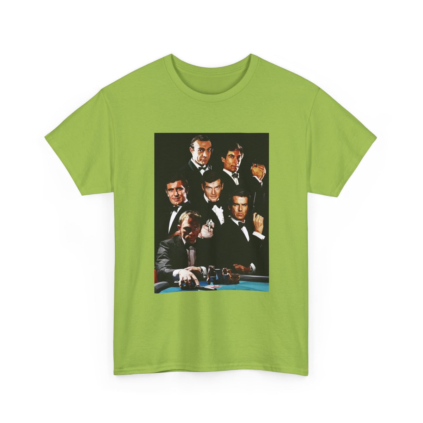 James Bond T-shirt Vintage Bond Collection Merch Unisex Heavy Cotton Tee