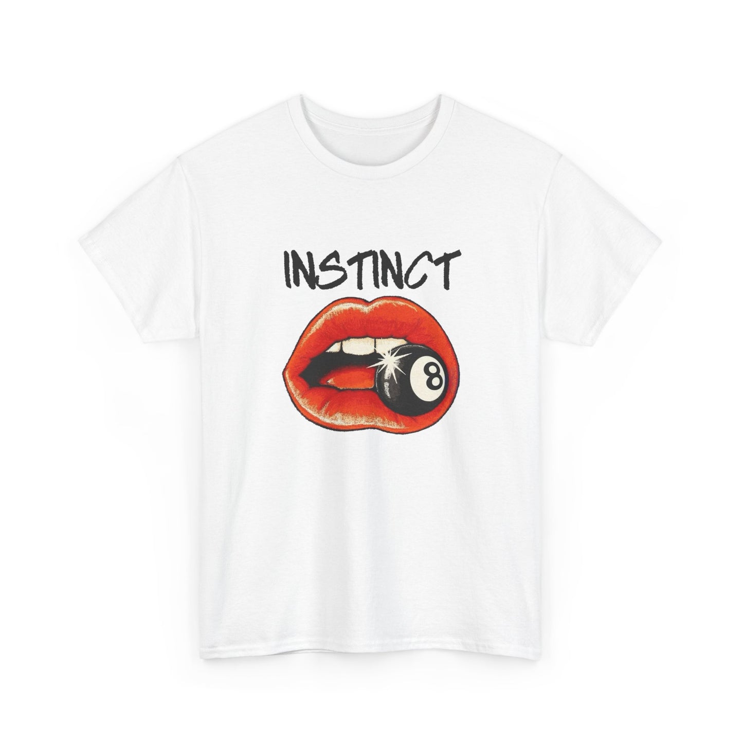 Eightball Instinct T-Shirt Unisex Heavy Cotton Tee Gift New
