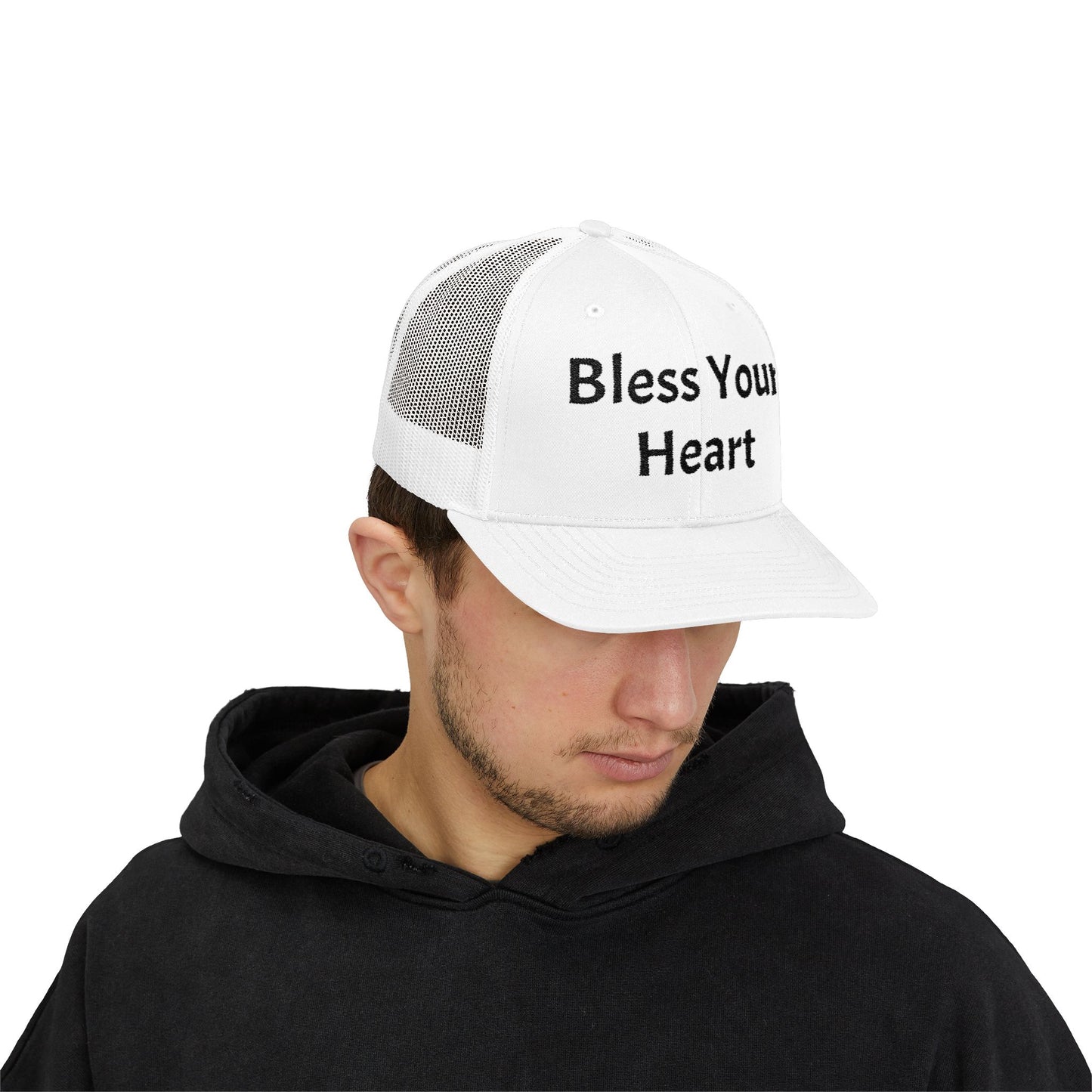 Bless Your Heart Hat Southern Charm Funny Snapback Trucker Cap