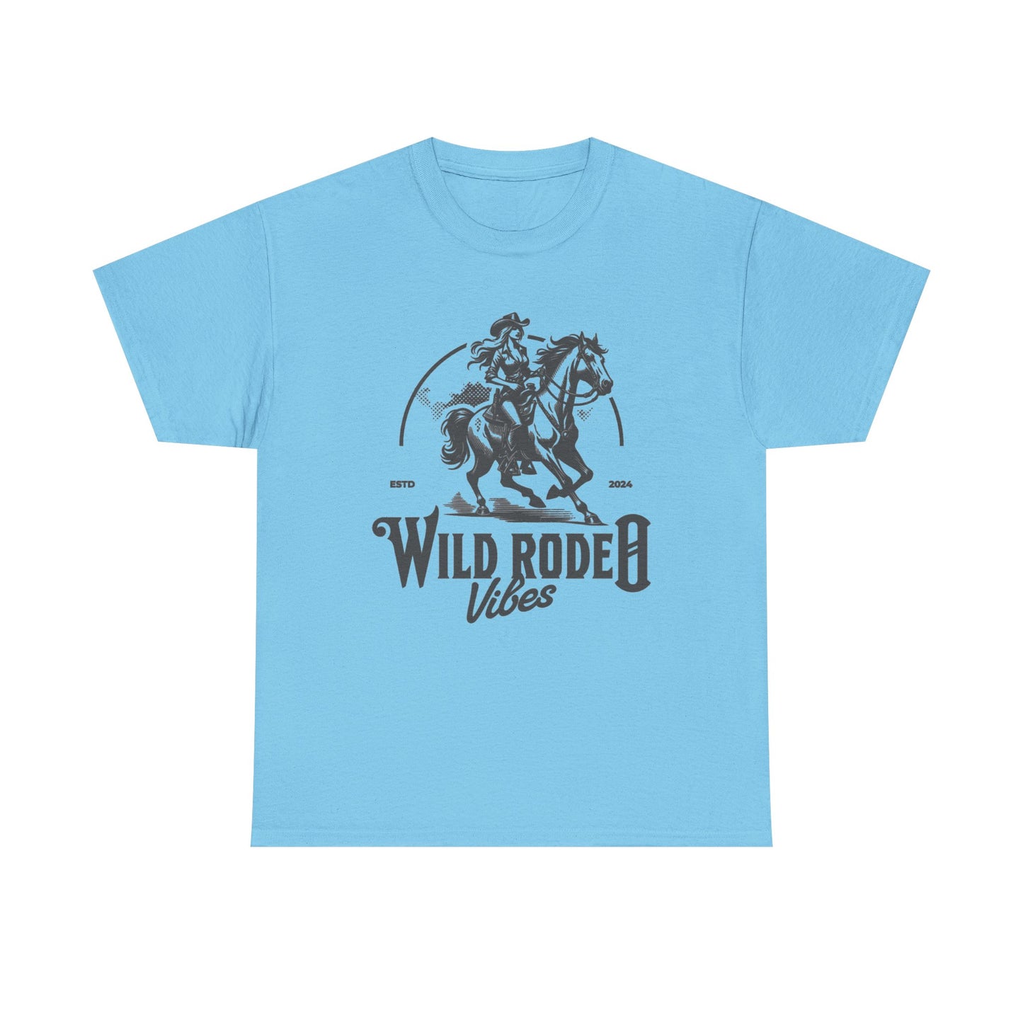 Wild Rodeo Cowgirls Graphic T Shirt Women's Vintage Retro Cotton Tee