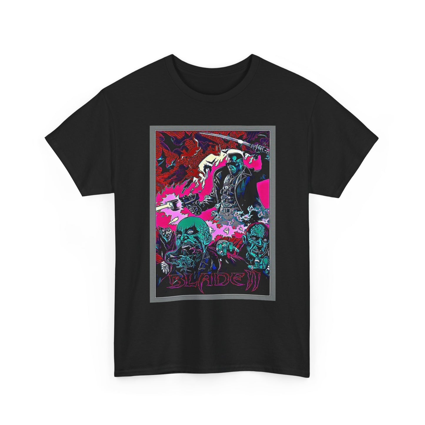 Blade Graphic T Shirt Vintage Movie Comic Vampire Unisex Heavy Cotton Tee