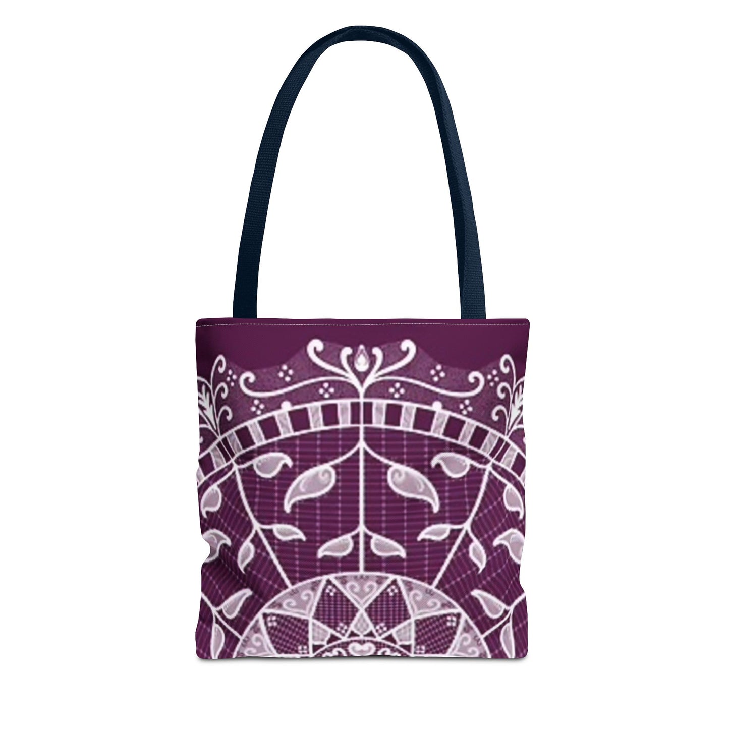 Purple And White Multi Color BRAND NEW MODERN Tote Bag (AOP)