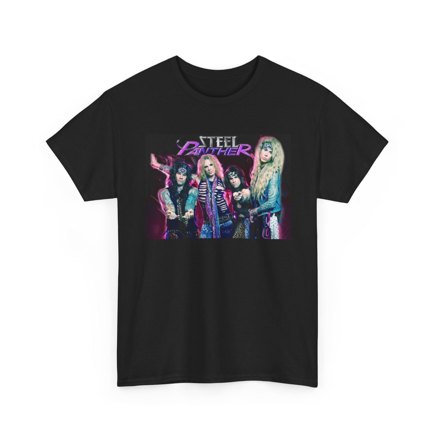 Steel Panther Tshirt Vintage Rock Band Merch New!! Unisex Heavy Cotton Tee