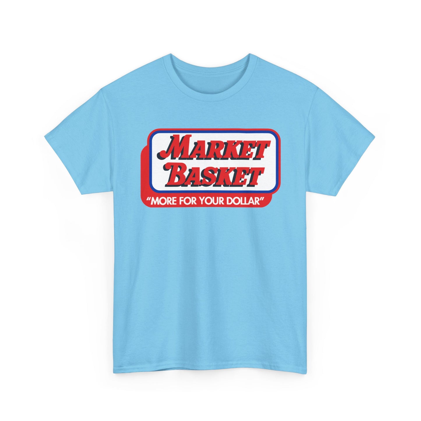 Boston vintage New England market basket patriots Heavy Cotton Tee
