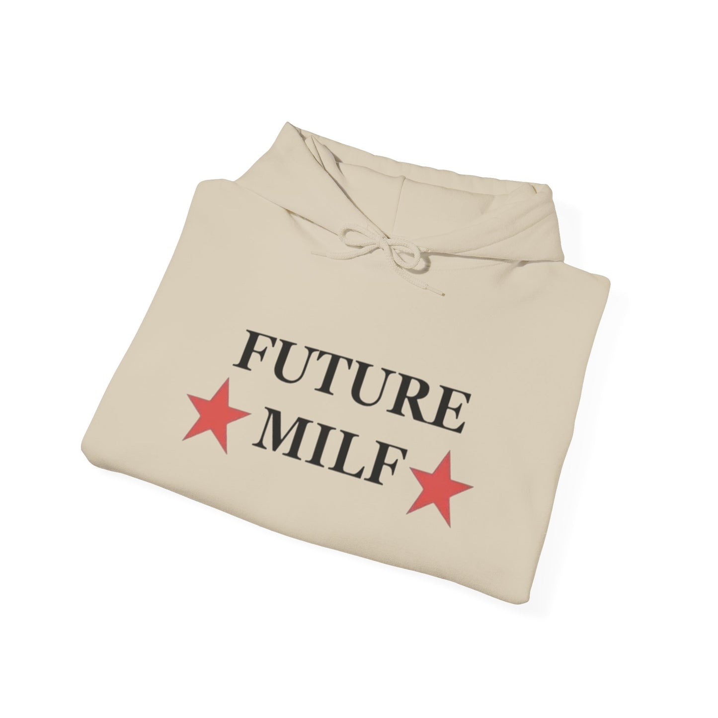 Future Milf Graphic Hoodie Funny Women's Heavy Blend™ Hooded Sweatshirt