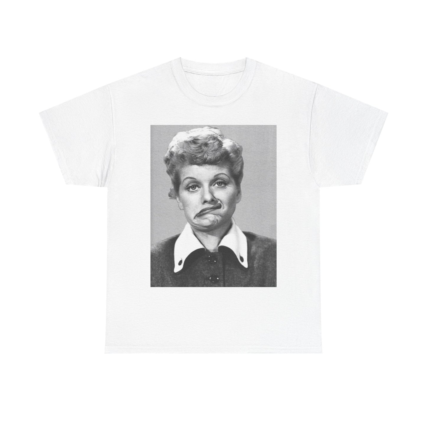 Lucille ball T-shirt Vintage I love Lucy retro comedy Unisex Heavy Cotton Tee