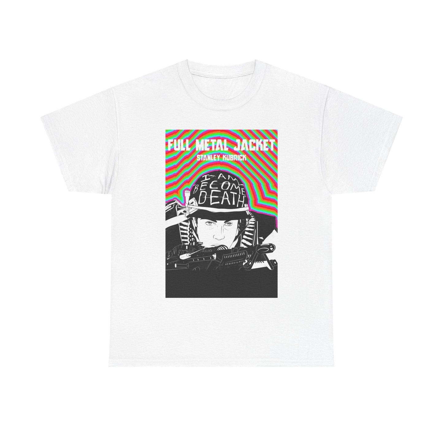 Full Metal Jacket Shirt Vintage Movie Poster Unisex Heavy Cotton Tee