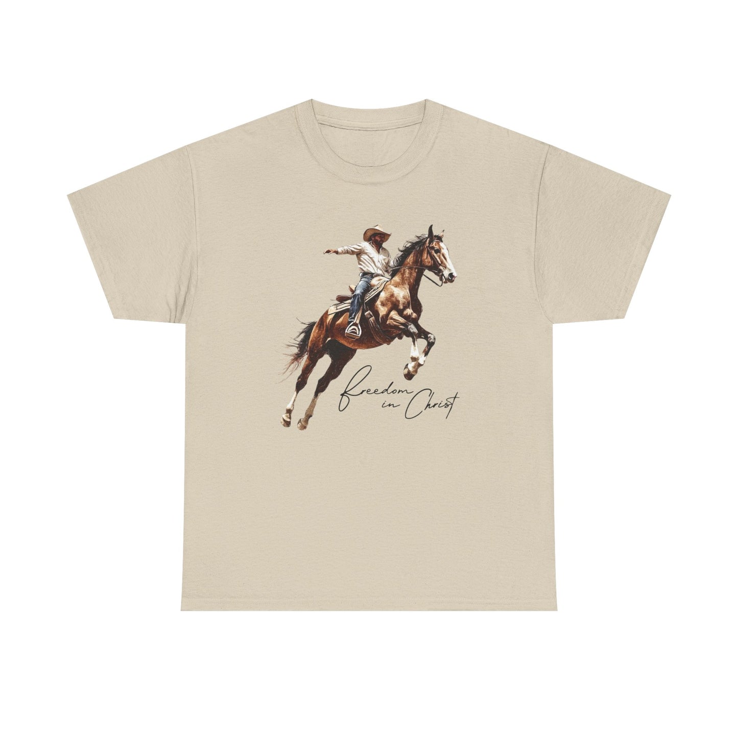 Freedom In Christ Graphic T Shirt ADULT NEW
