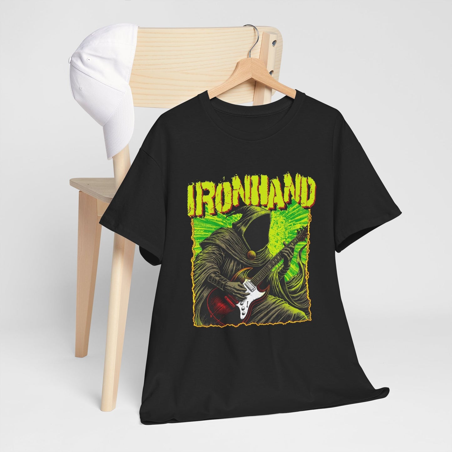 Iron hand Vintage Graphic T Shirt NEW ADULT Unisex Heavy Cotton Tee