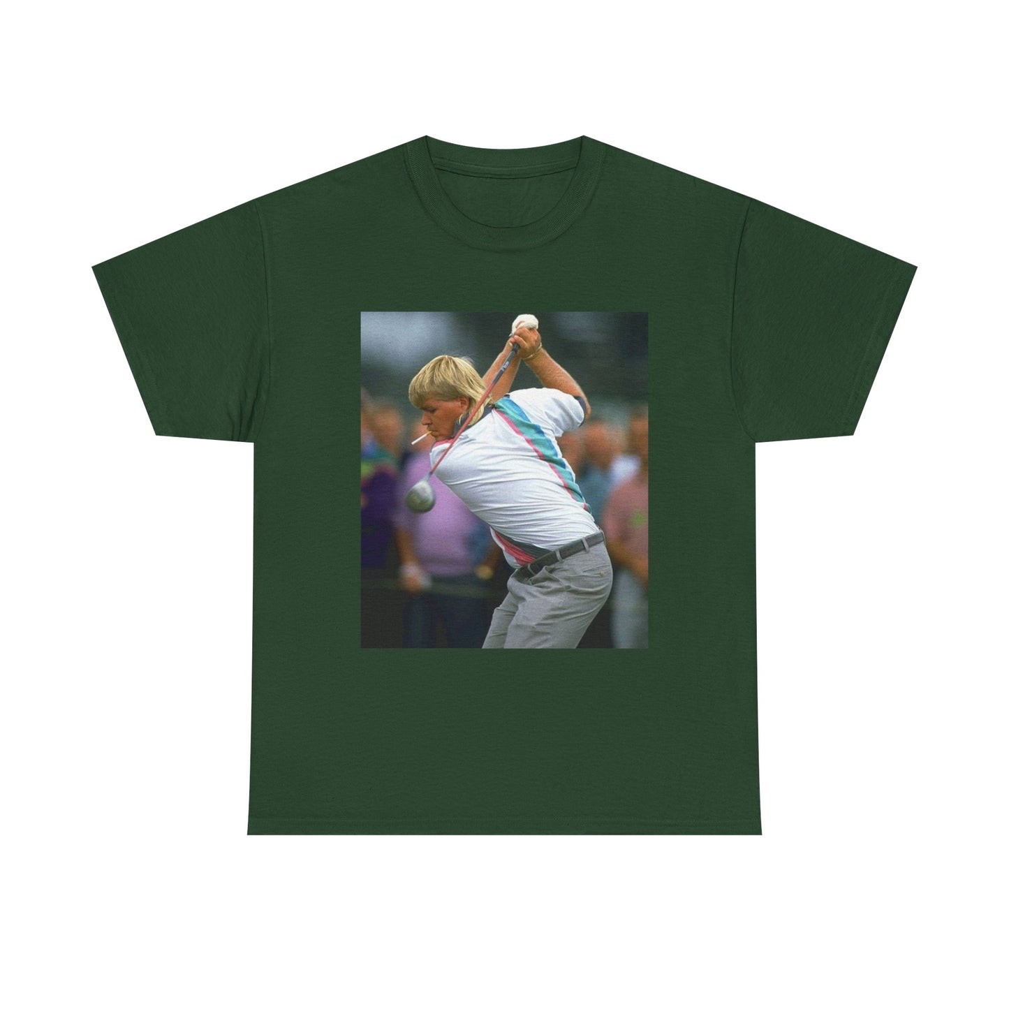 John Daly TShirt Masters golf club Tiger woods Vintage Unisex Heavy Cotton Tee