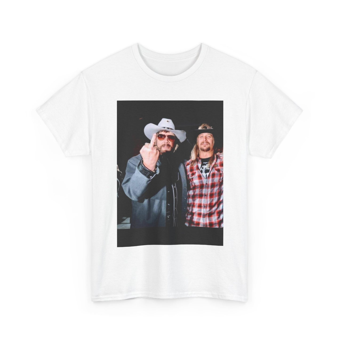 Hank Williams jr T-shirt kid rock country vintage Unisex Heavy Cotton AMERICAN