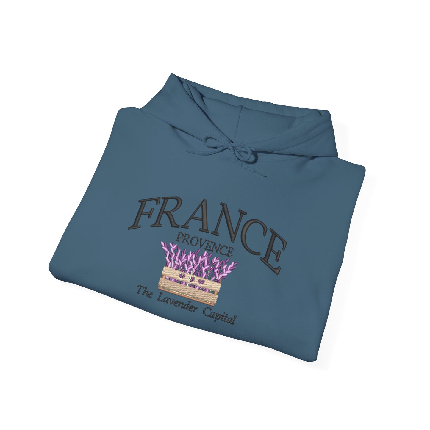France Lavender Capitol Graphic Hoodie Heavy Blend Sweatshirt NEW