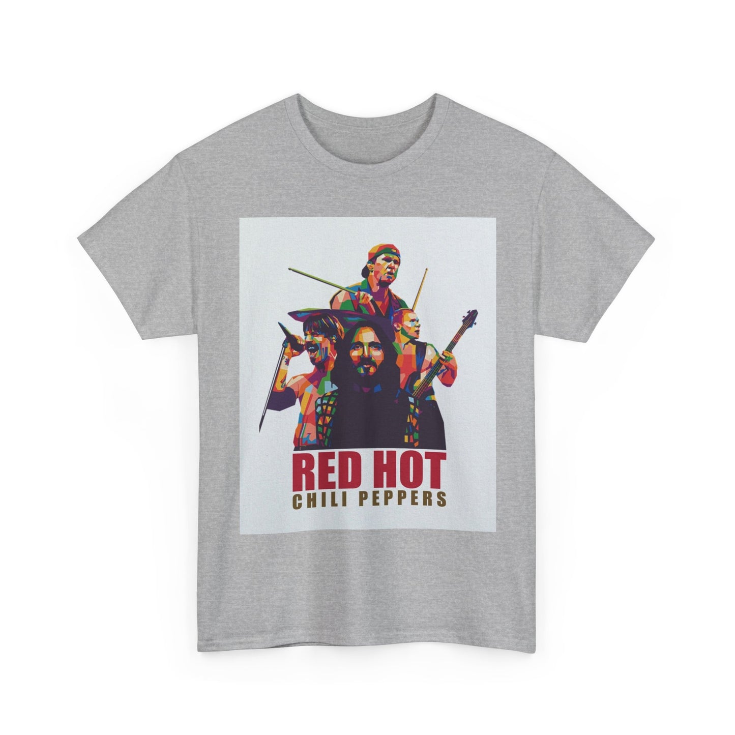 Red Hot Chili Peppers shirt vintage California rock Unisex Heavy Cotton Tee